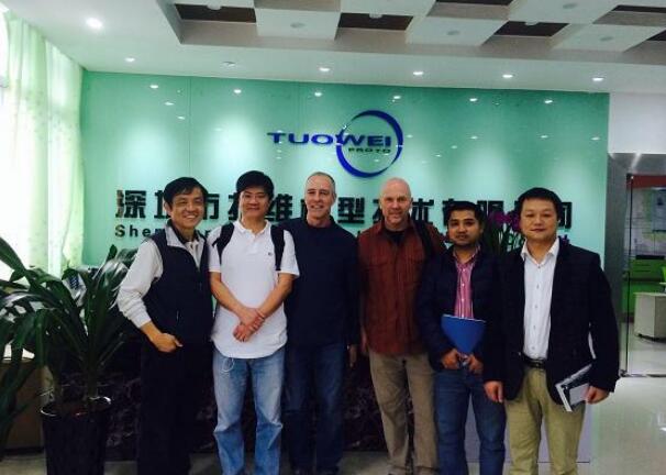 After the GSI, director of the company came to our company, for our each production workshop.