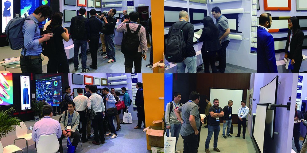 XY Screens-XY Screens Achieves Complete Success at InfoComm China 2018-2
