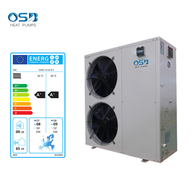 Erp certificate air source heat pump