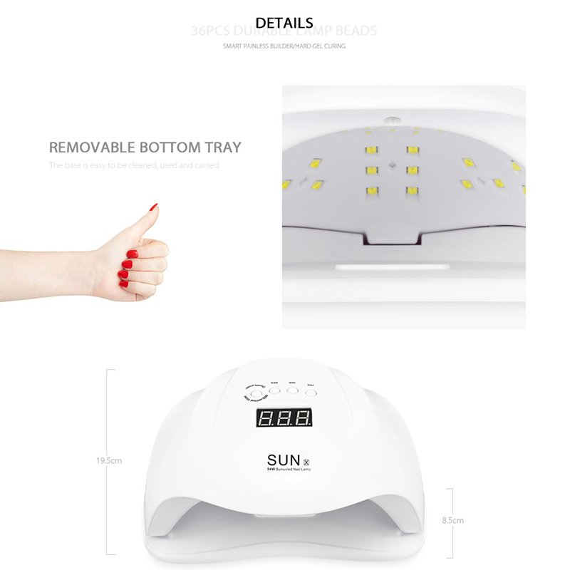 OEM/ODM Professional Quality 60w uv led nail lamp shanghai