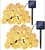 outdoor patio light bulbs solar string led led crystal ball solar powered lights ft us shop