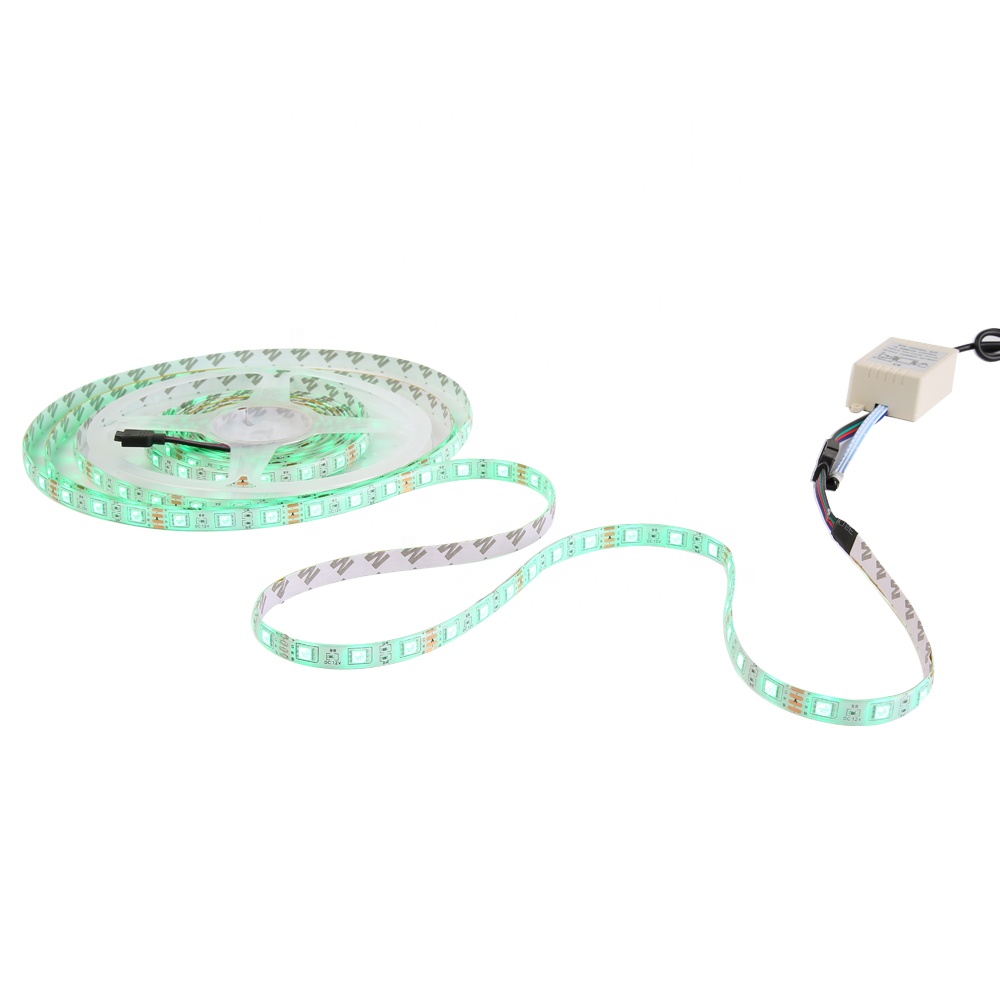 Trending Hot Products LED Strip Light Strip With Remote Waterproof Ip65 12V SMD 5050 RGB LED Indoor Strip Lighting