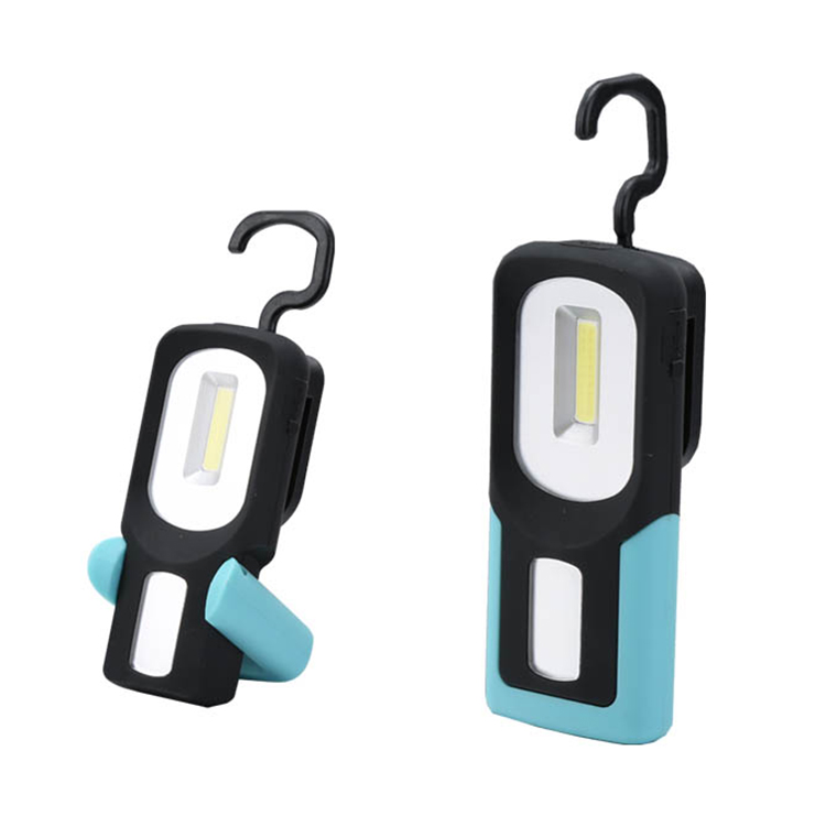 24V 3W Portable Magnetic worklight swivel hook usb rechargeable cob Led work light