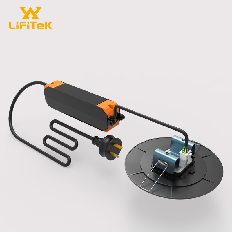 Black color 3w 4inch 6 inch rechargeable lights with CE RoHS SAA