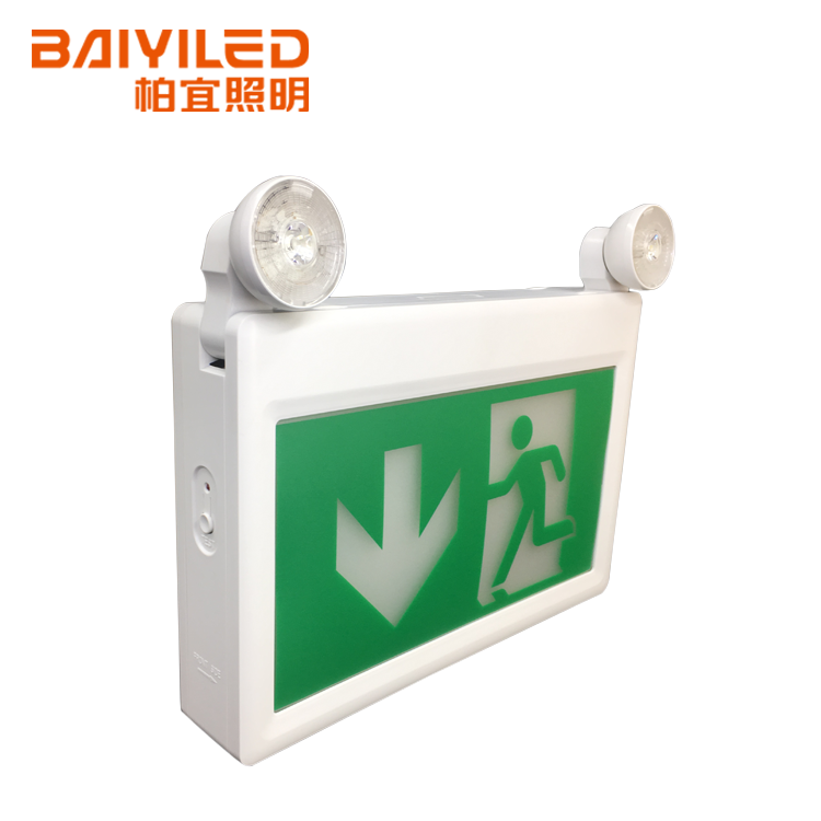 Emergency Bulb Light with  Rechargeable Battery Led Edge Lit Sign Base