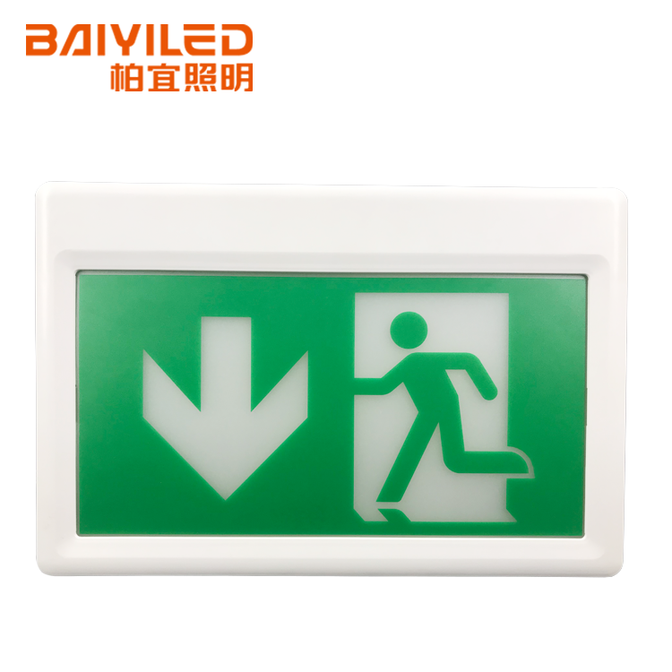 Emergency Exit Lighting Requirement China Us Plastic Led Acrylic Shop Sign