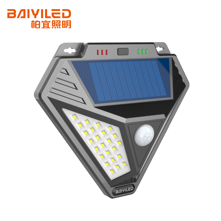 Exterior Wall Taobao Motion Sensor Lamp 54 Led Solar Light