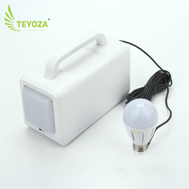 Wholesale rechargeable solar light led home emergency lamp