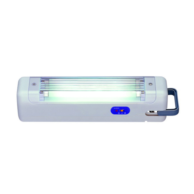 Rechargeable fluorescent led lampara de emergencia