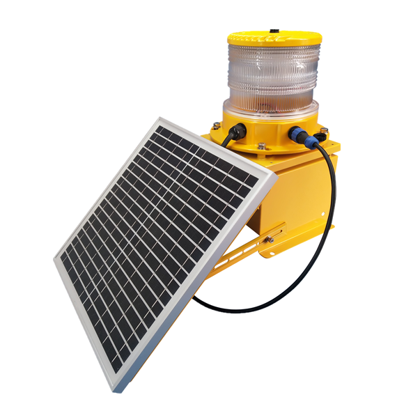 TY2KS Solar powered medium obstruction light,solar powered obstruction lights With GPS Synchronization function(optional)