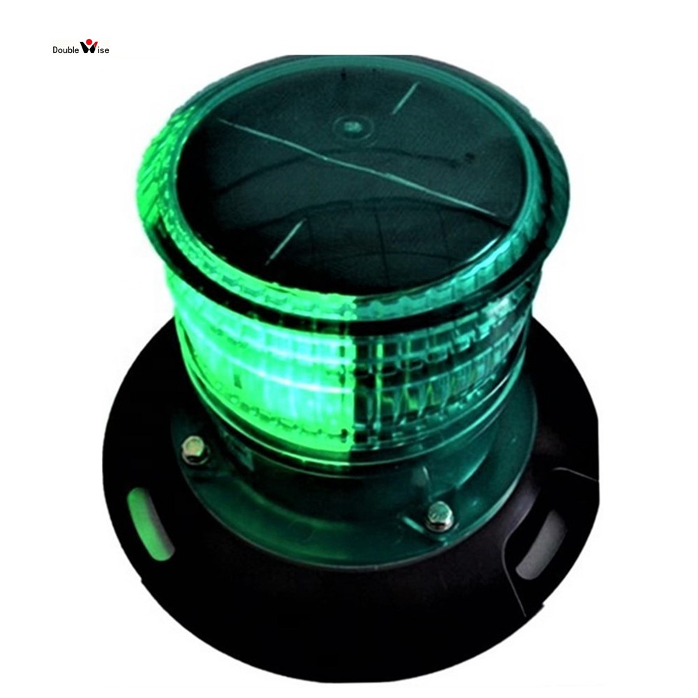 Doublewise COLREGS72 LED 3NM Boat Marine Solar Navigation Light