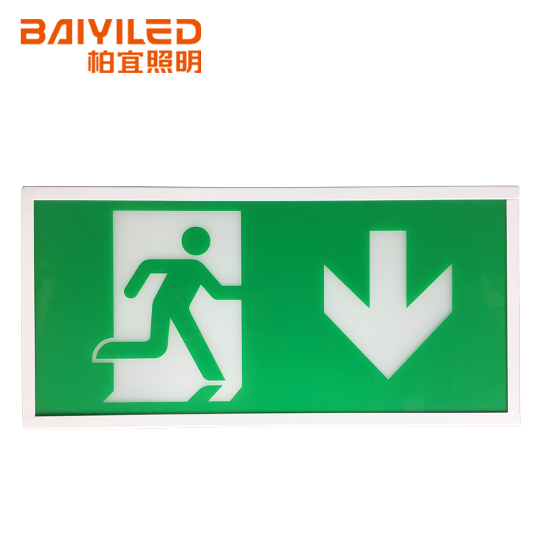 Lowest Price Right Lane Must Running Man Arrow Down Canada Exit Sign