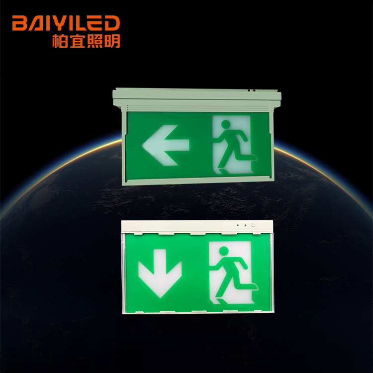 Self Contained Led Emergency Illuminating Exit Sign