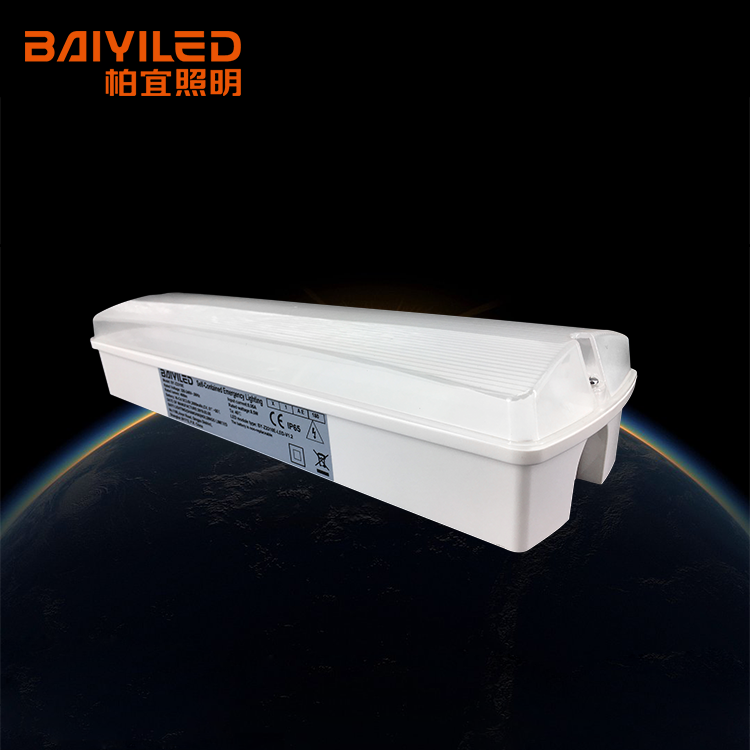 Emergency Industrial Wall Lighting Maintained Ip66 Led Bulkhead Light