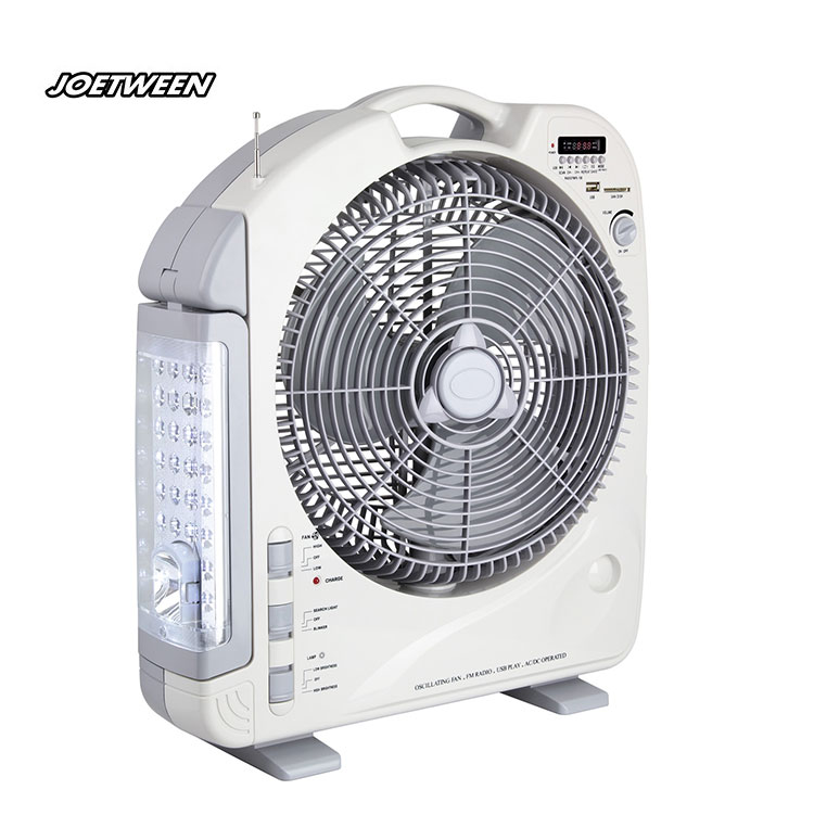 Wholesale price rechargeable power bank fan lithium battery operated usb fans with light