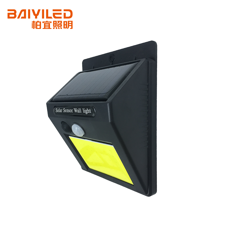 Sensor Clip Desk Lamp Wall Mini Solar Powered Led Light