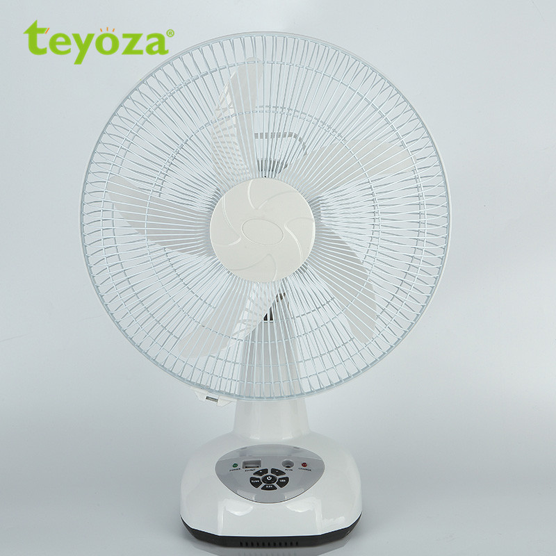 6V solar rechargeable battery table pedestal fan price with light