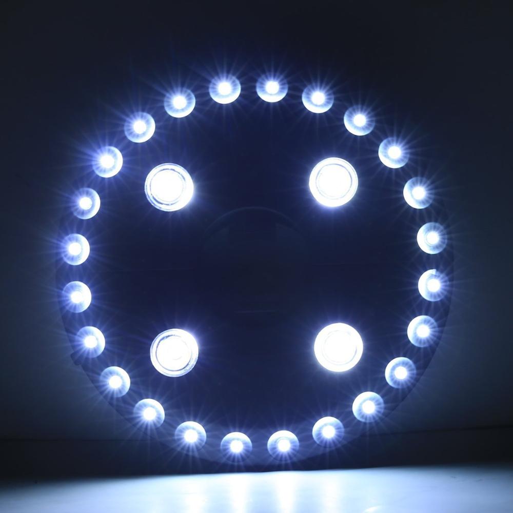 Camping Tents and outdoor Patio Umbrella Lights, 24 + 4 LED Parasol Lights, Wireless Lamp