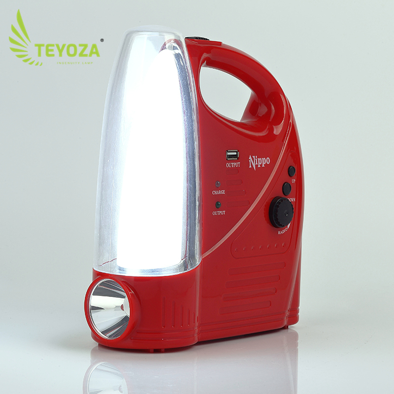 Hot sales popular rechargeable lead-acid camping lantern with solar