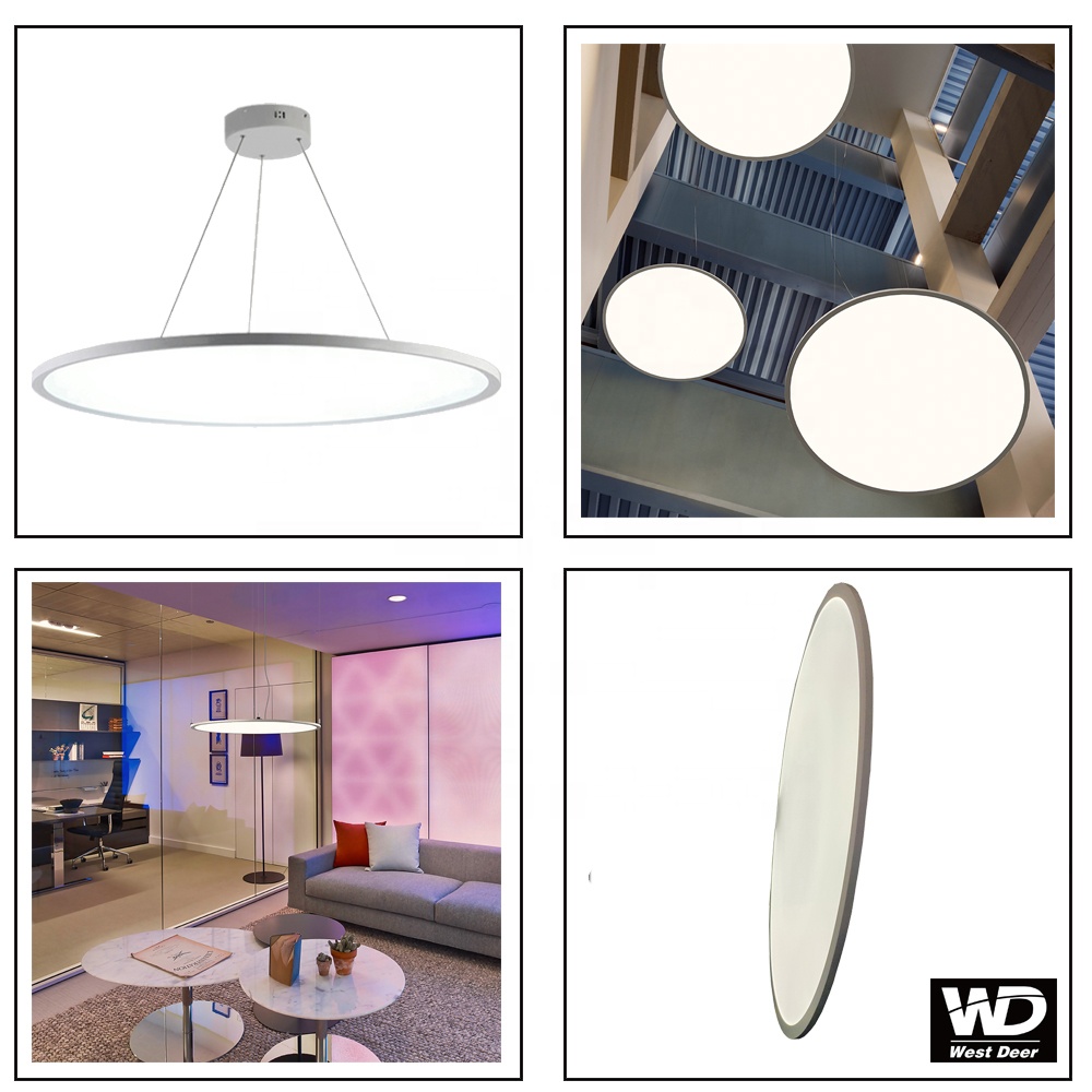 Chandelier Fixture Pendant Ceiling Lamp,Round Lighting Fixture for office furniture lighting