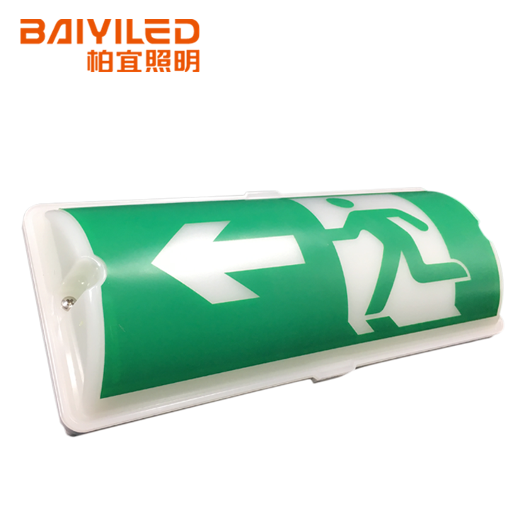 Sign Running Man Brightness Emergency Symbol Warranty Rechargeable Led Emergcy Exit Light