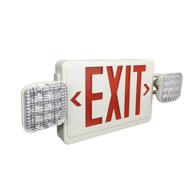 China Emergency Box Led Back Combination Light Change Battery In Exit Sign