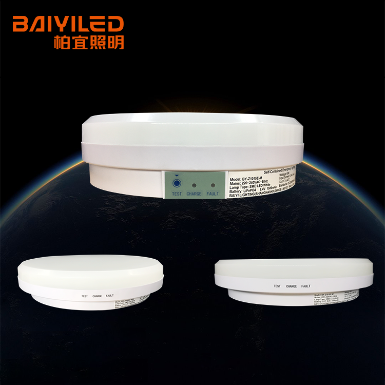 Ip65 Led Shower Lamp Waterproof Light Round Flat Acrylic Cover Plastic Kitchen Led Ceiling light