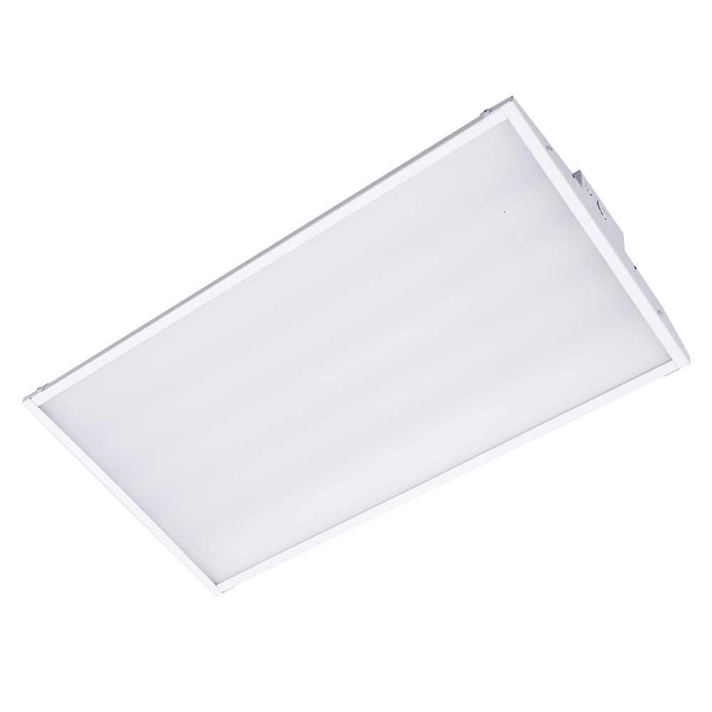 Newest design led ceiling light DLC ETL certificated 100w 200w 300w surface suspended pendant linear led highbay replace led bu