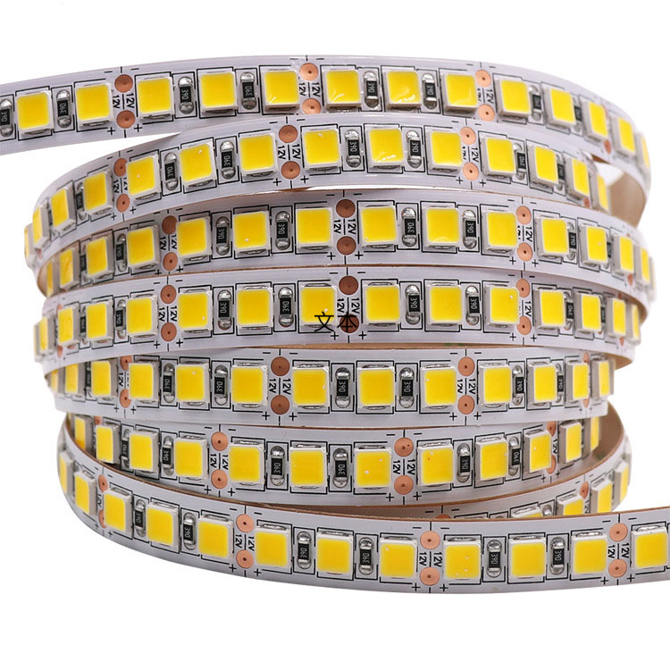 LED Strip 5054 SMD 5M 600LED Non Waterproof Flexible Single Color Led Tape Light Ultra bright 12V