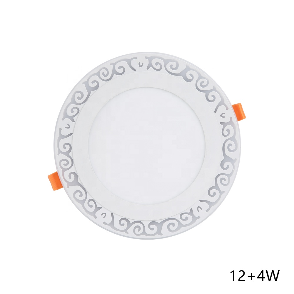 Slim Led Panel Light Round Double Colour Panel Light New Products 2019 Indoor Lighting Modern Products Supply