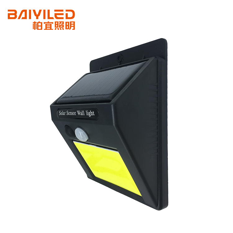 Solar Garden Wall Led Pir Motion Sensor Light