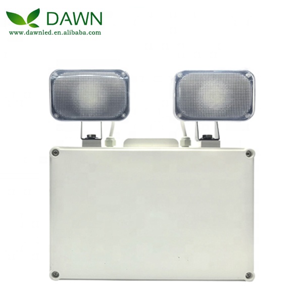 LED  Emergency Light Twin Spot  2 x 3W  Self test function  LED  IP65
