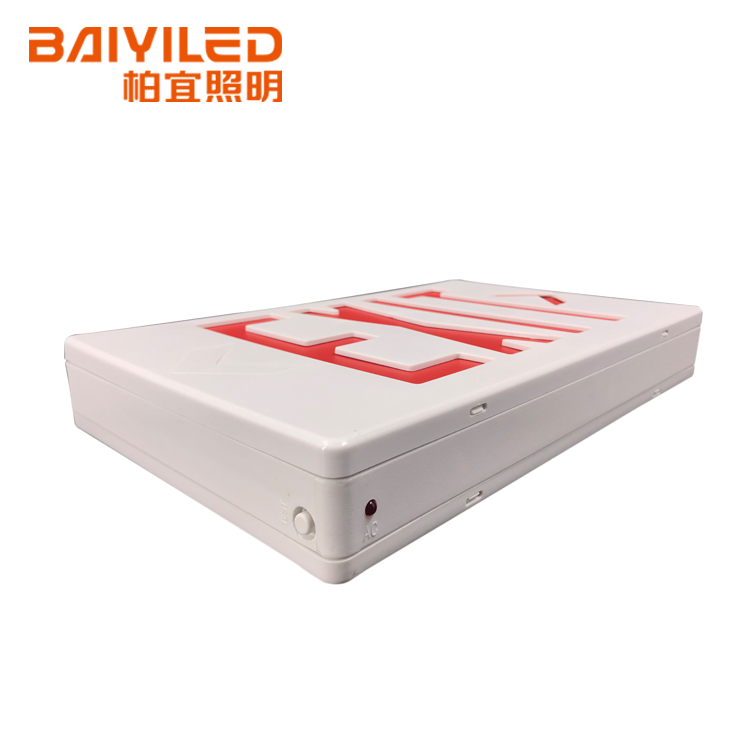 Emergency Led Hot Sale Home Light Exit Sign With Left Arrow