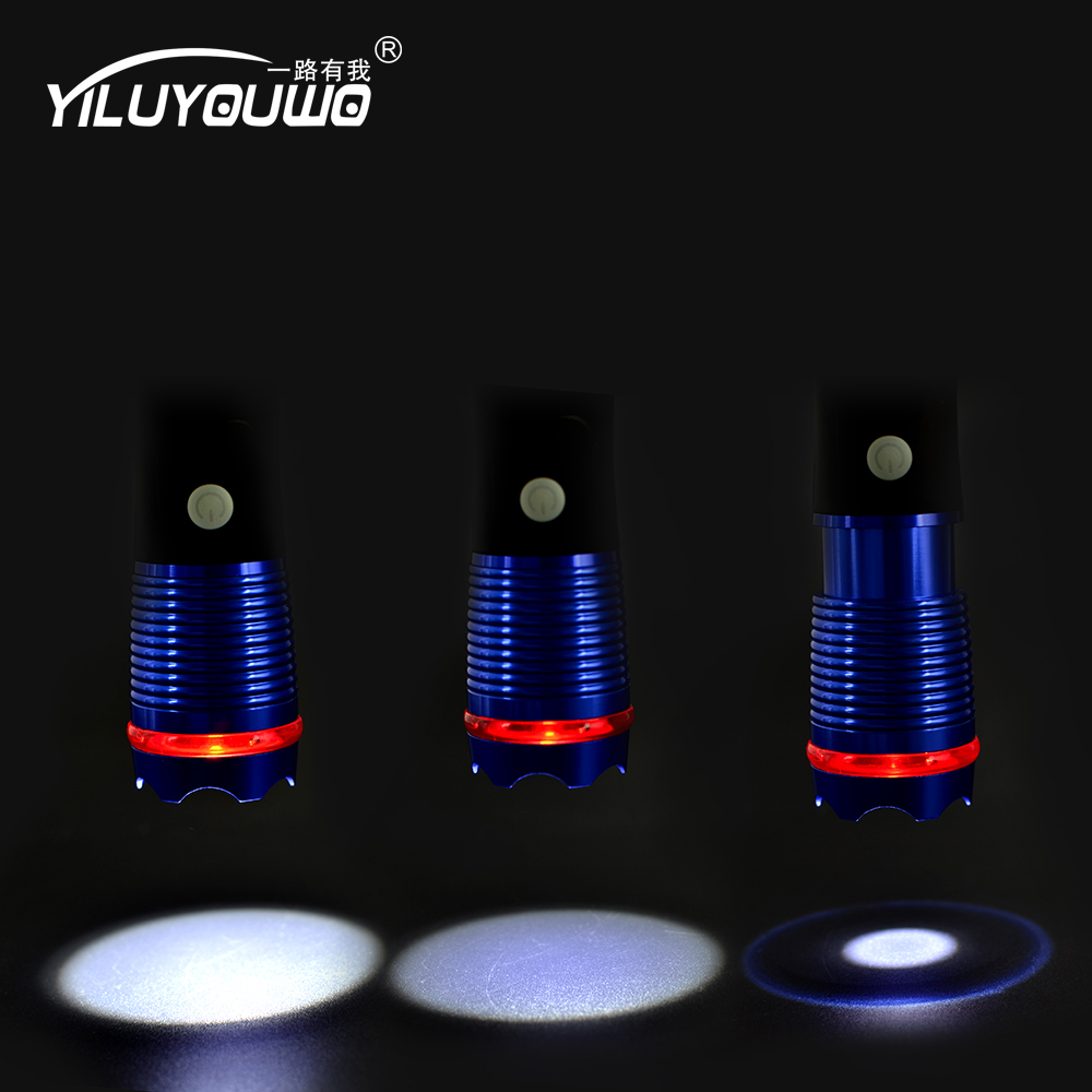 1W flashlight high power multi-function emergency tool torch Multi-tool Rechargeable led Flashlight