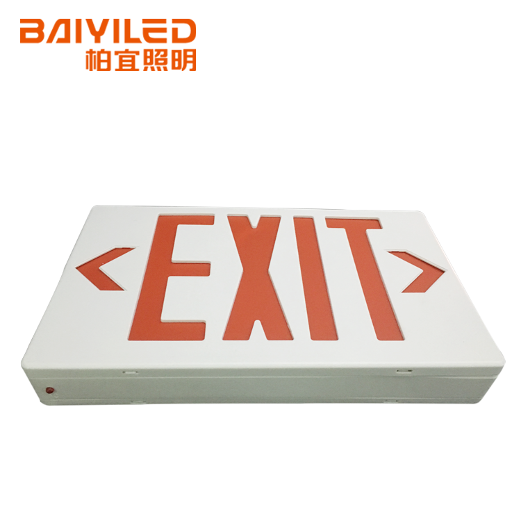 Best Selling Green Led Running Man Lighted Metal Exit Sign