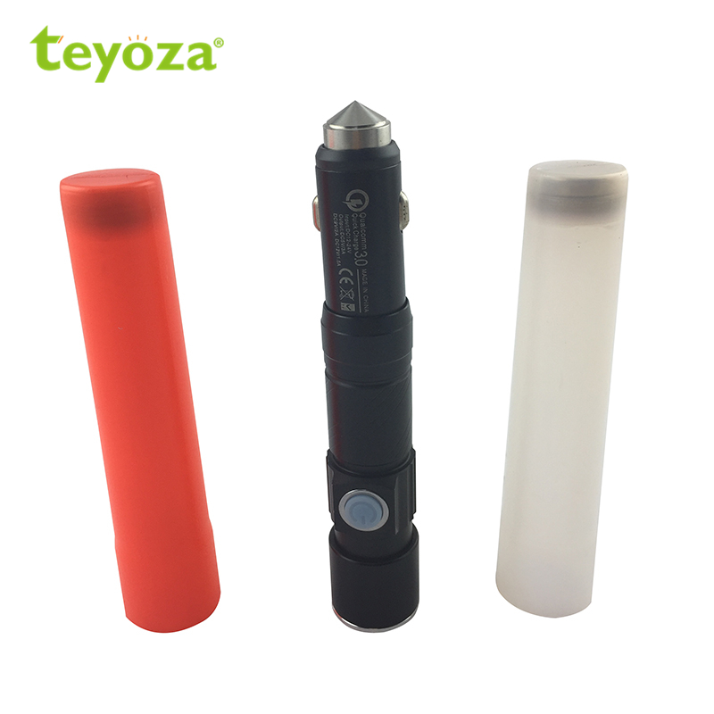 Warranty 1 Year Lithium-ion battery Rechargeable Flashlight micro led flashlight