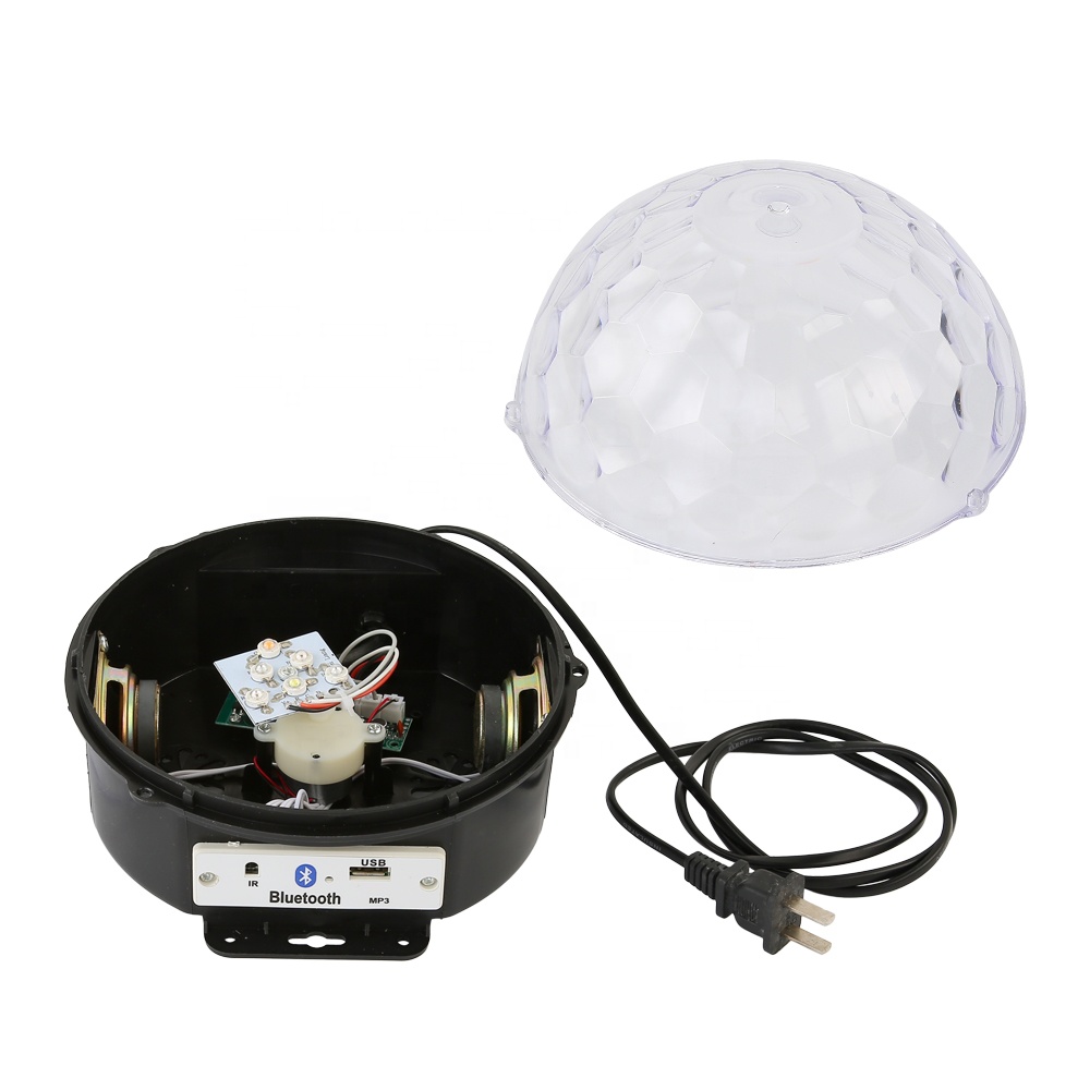 Best-selling Products Stage Bar Dormitory Disco Led Indoor Outdoor Party Lighting Bluetooth Speaker 9W Magic Ball