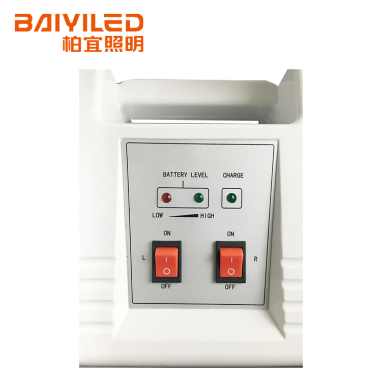 Rechargeable Spot Emergency 3 Hour Led Office 6500K Twin Light