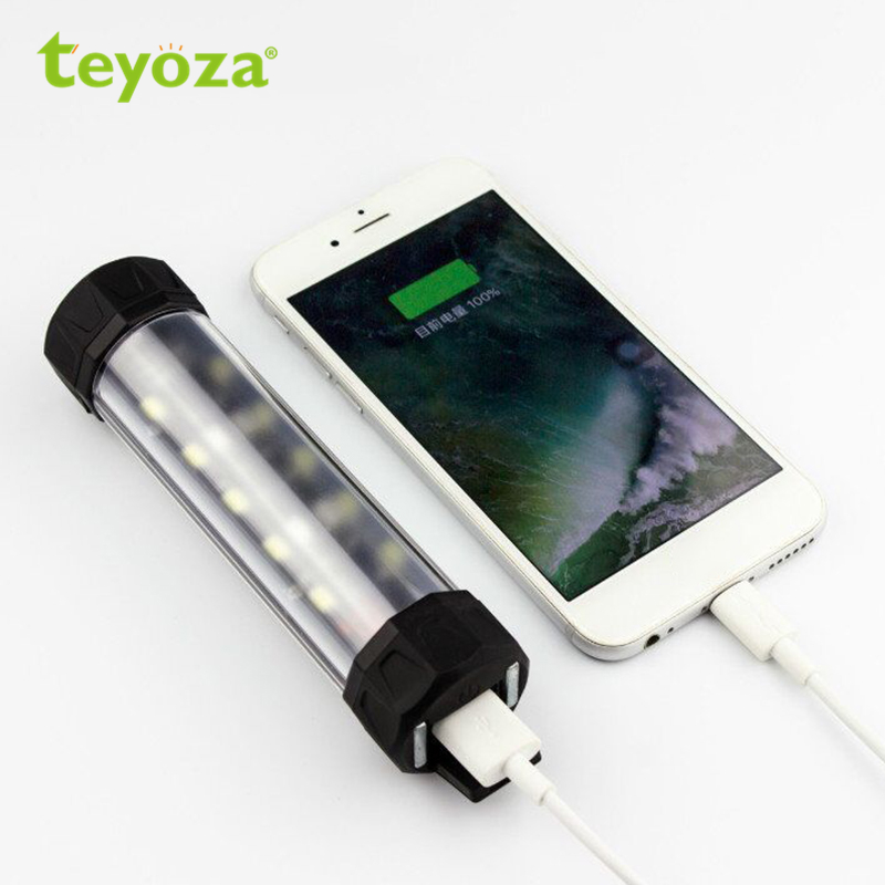teyoza 2019 Led emergency light rechargeable exit with battery power bank