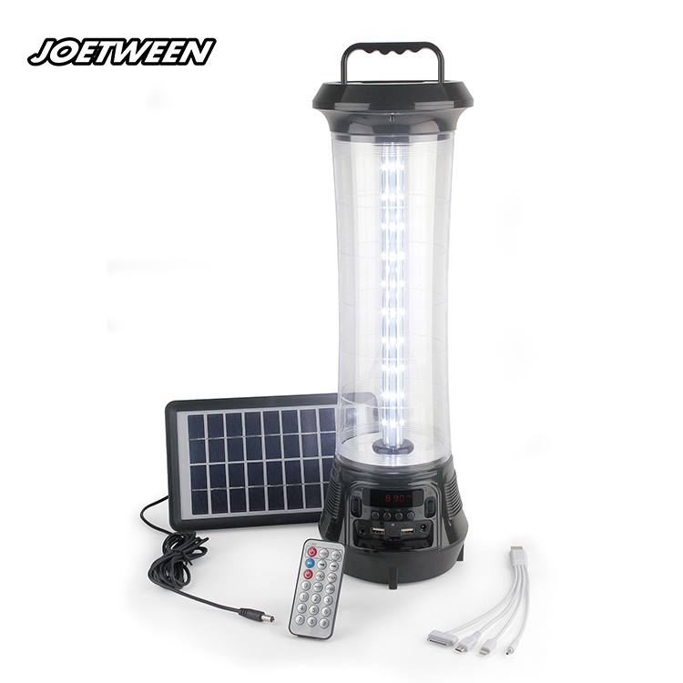 ABS plastic housing rechargeable solar camping lantern