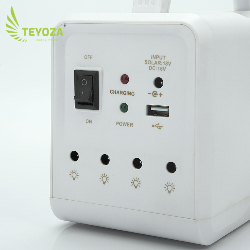 New product solar power rechargeable lamps home lights