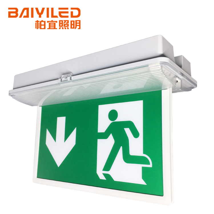 Edge Lit Green Led Running Man Design China Alibabaled Emergency Exit Sign Light