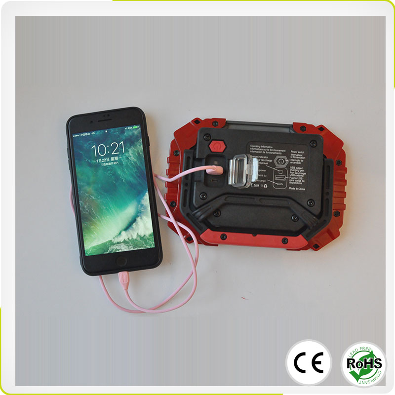 2019 New 10W COB Rechargeable LED Inspection Work Lamp