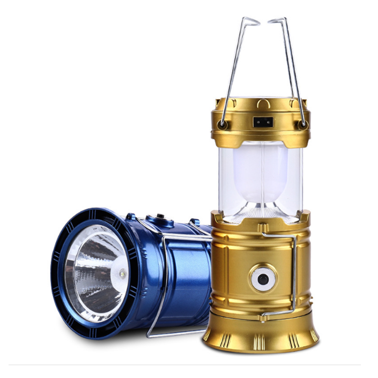 Rechargeable Solar Motion Sensor Led Camping Light