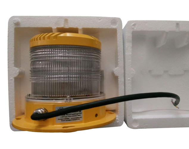 ZG2K TYPE C GPS Medium intensity flashing obstruction/FAA L-864 Red obstruction lamp/With GPS Synchronization function(optional)