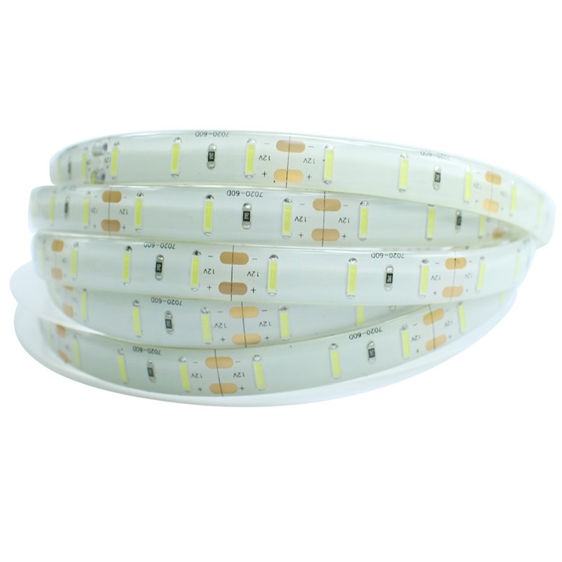7020 LED strip Light 7020 SMD 60LEDs 5m LED Rigid Strip DC 12V 7020 LED tape light