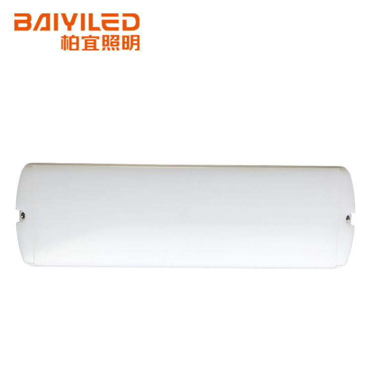 Emergency Led Ceiling Lamp Fluorescent Ip65 Oval Bulkhead Light