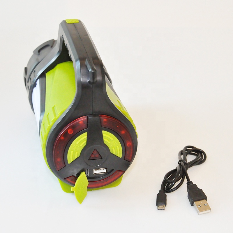 Rechargebale10W Hand Held Search Light Waterproof Outdoor Portable Powerful Led Searchlight with power bank and red light