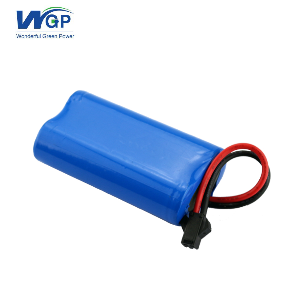 OEM li-ion 18650 battery pack 7.4v 2200mah 2S1P lithium ion battery for Wireless sensor