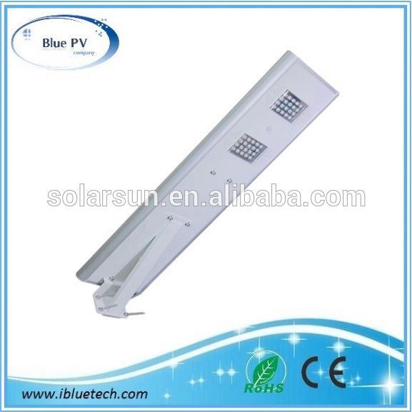 CE RoHS ISO9001 ISO14001 Guangdong manufacturer factory price sensor 10 20 30 40 50 60 80 100 watt all in one solar street light